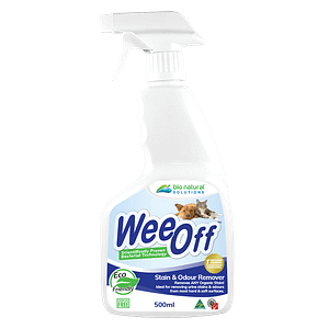 Wee Off Stain and Odour Remover 500ml. Remove urine stains and odour
