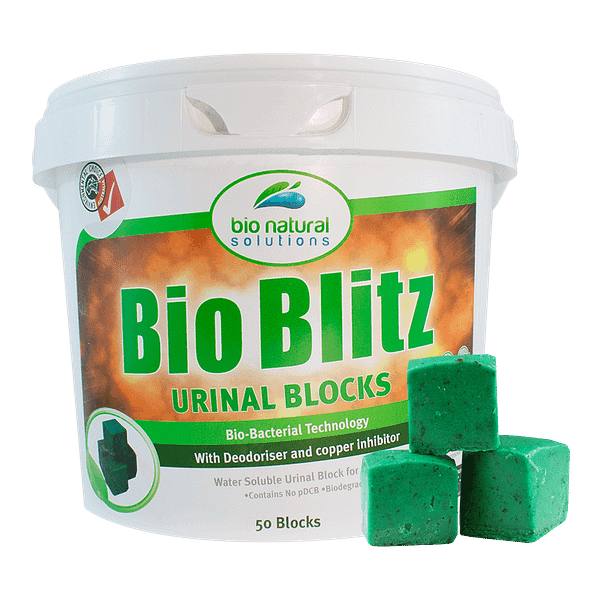 50 Block Tub of Bio Blitz Urinal Blocks